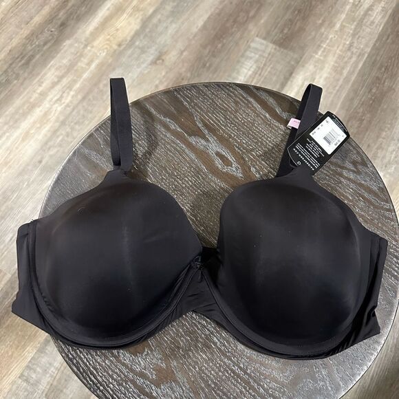 Maidenform One Fabulous Fit™ Body Black Underwire T-Shirt Demi Cup Bra 40D NWT - Picture 4 of 10
